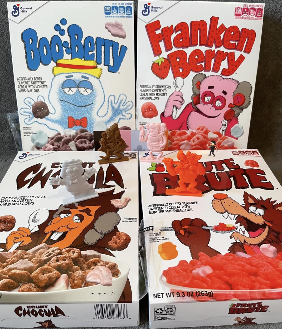 General Mills Cereal X KAWS Monsters Cereal🥣🧌 Unboxing here