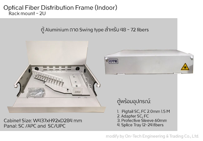 ODF Rack mount... - On-Tech Engineering & Trading Co., Ltd | Facebook