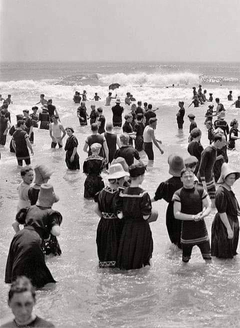 Vintage bathing suits from the 1900s