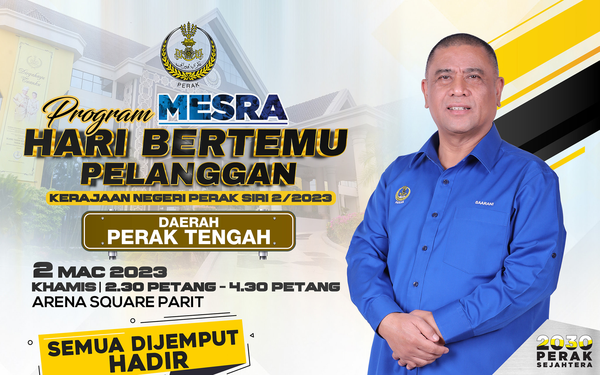 Pejabat - ‼️ 3 HARI LAGI ‼️ PROGRAM MESRA HARI BERTEMU PELANGGAN ...