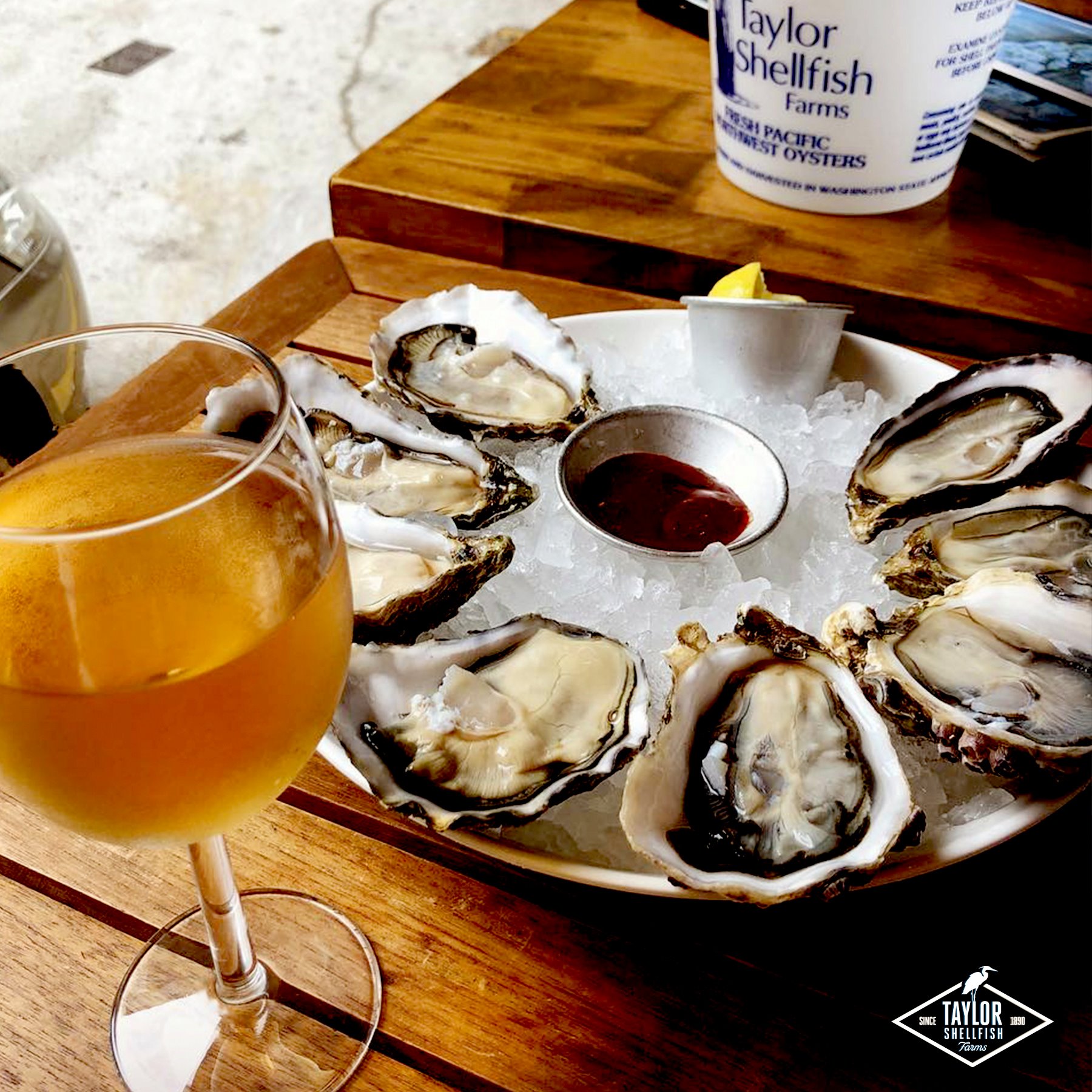Disfrutando la Experiencia... - Taylor Shellfish ya en MX