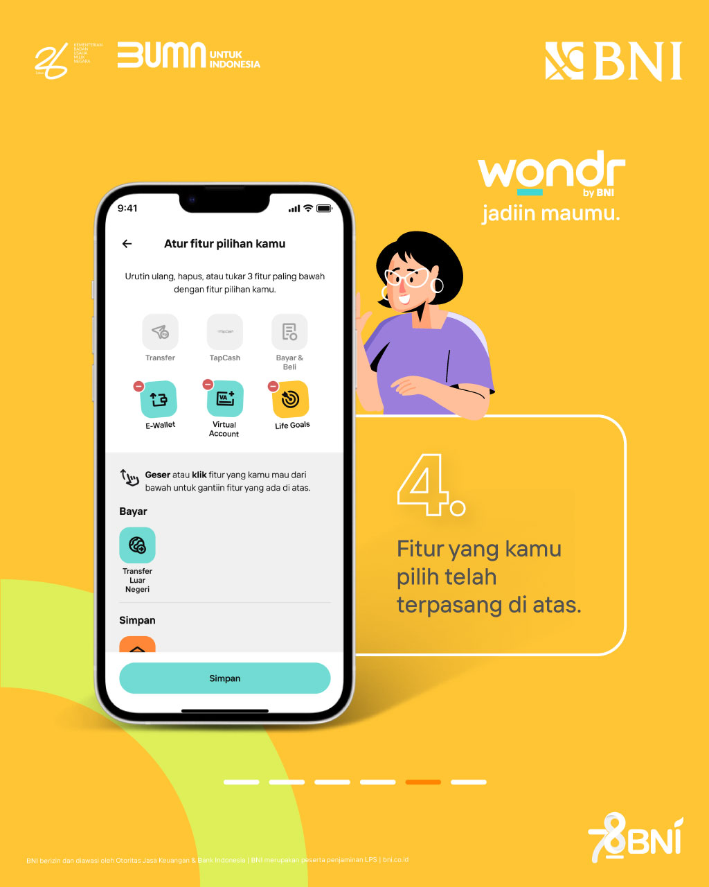 BNI - wondr by BNI paling bisa ngertiin maunya kamu,...