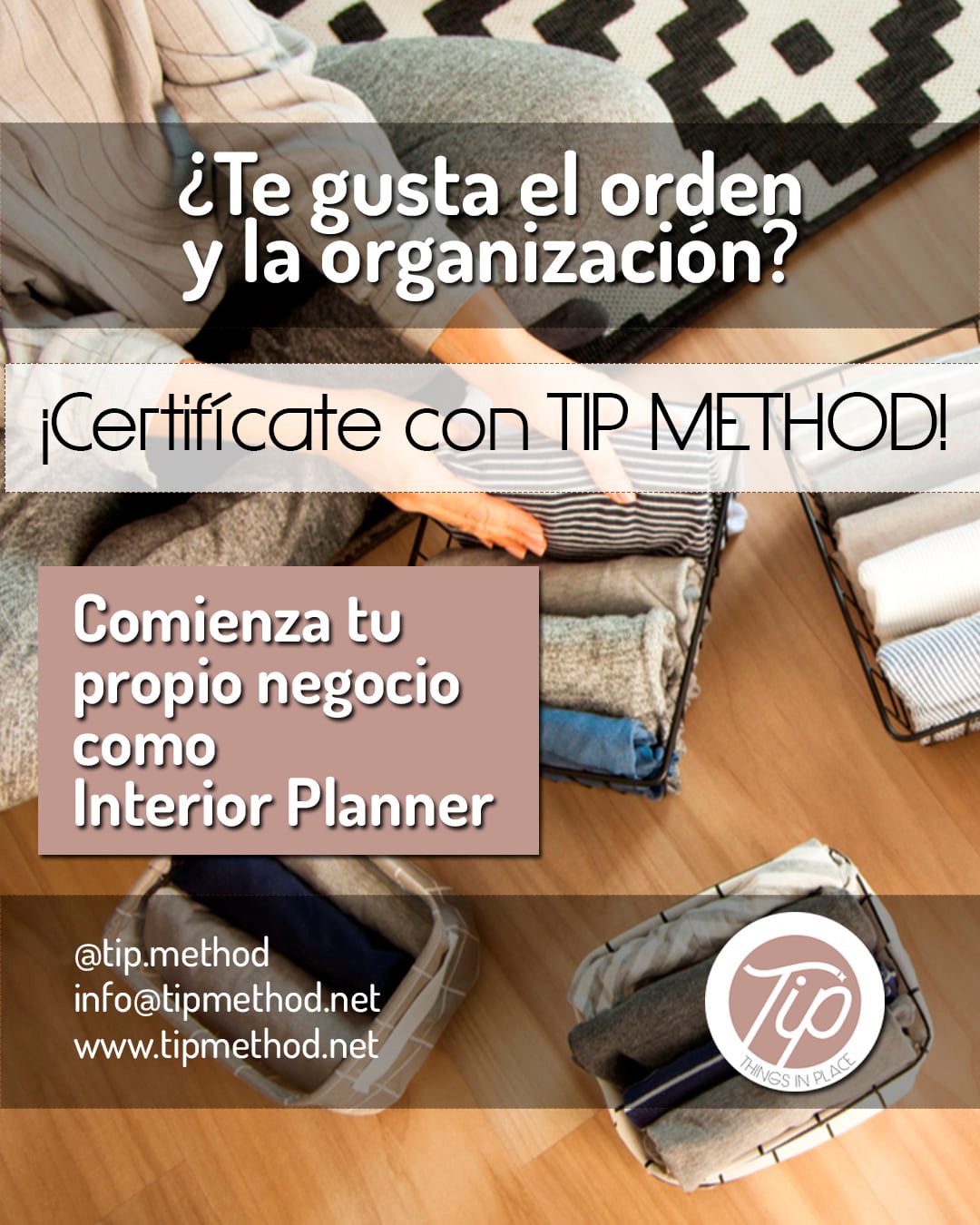TIP Method - ¡Certifícate como Trained Interior Planner...