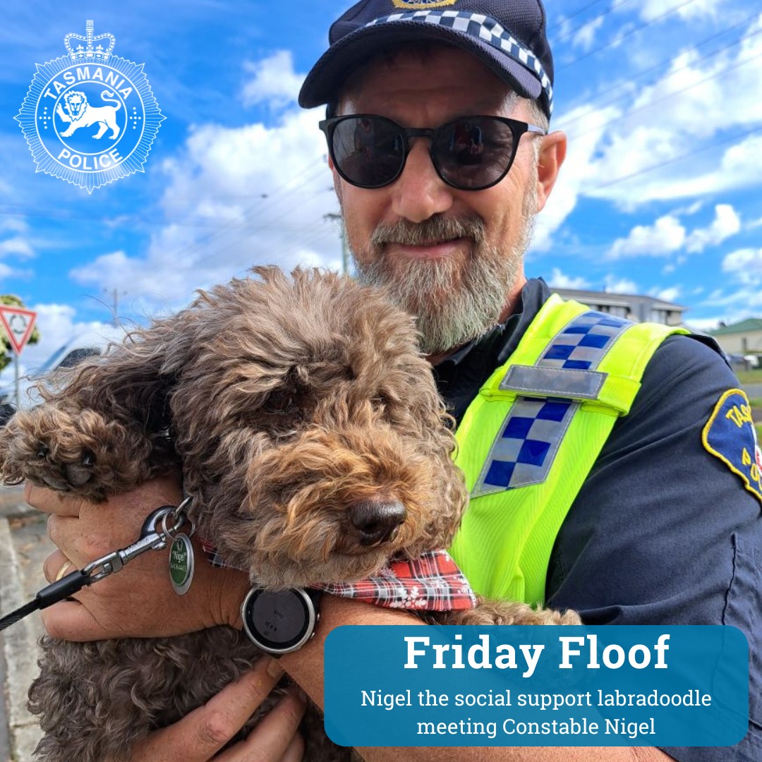 Tasmania Police - It’s nice to be Nigel! Social support... | Facebook