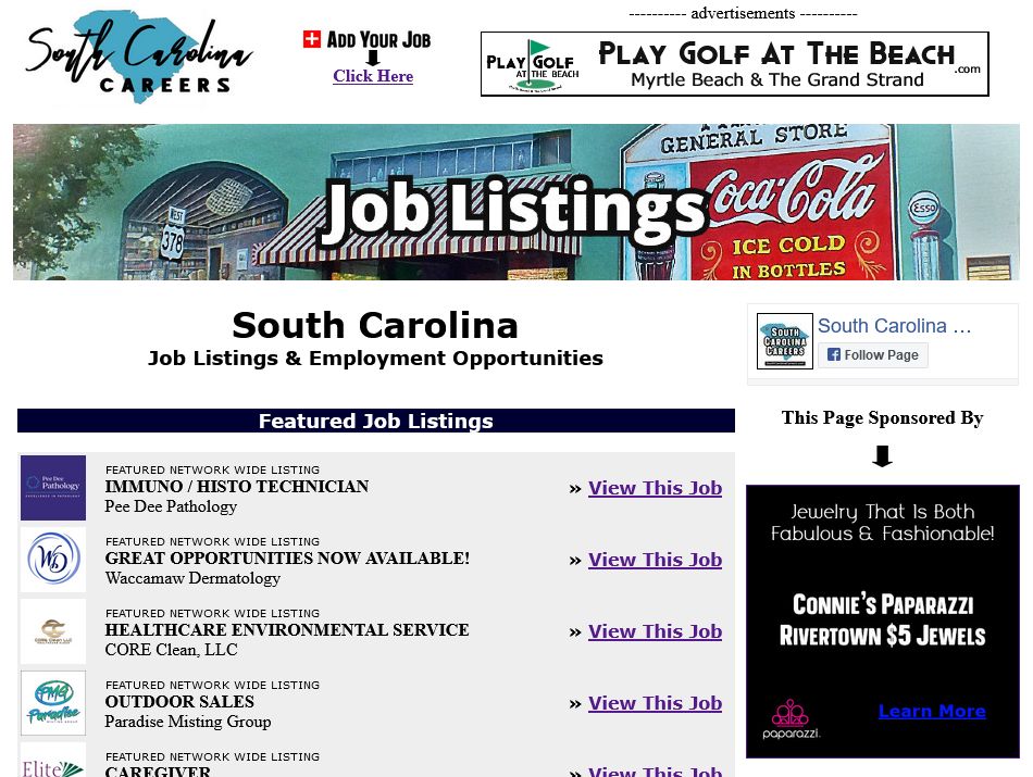 South Carolina Careers
