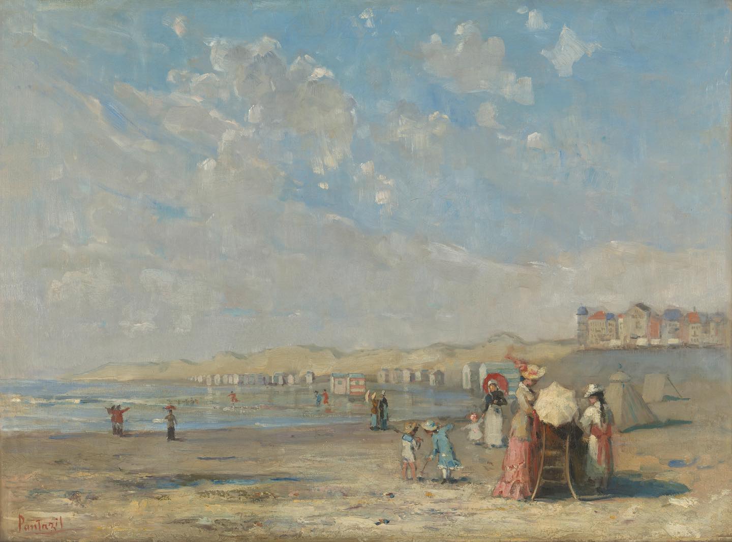 Surfs up! You can find these beach scenes from our Smithsonian