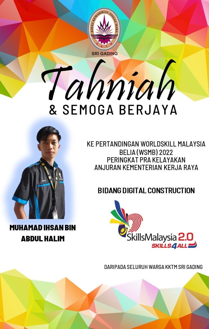 KKTM Sri Gading - Selamat maju jaya kepada; MUHAMAD IHSAN BIN ABDUL ...