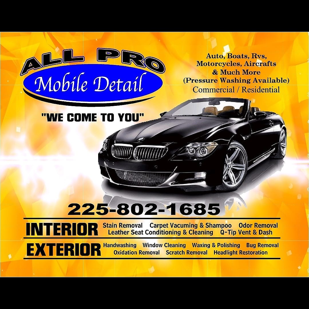 All-Pro Car & Auto Detailing: Transform Your Ride Today