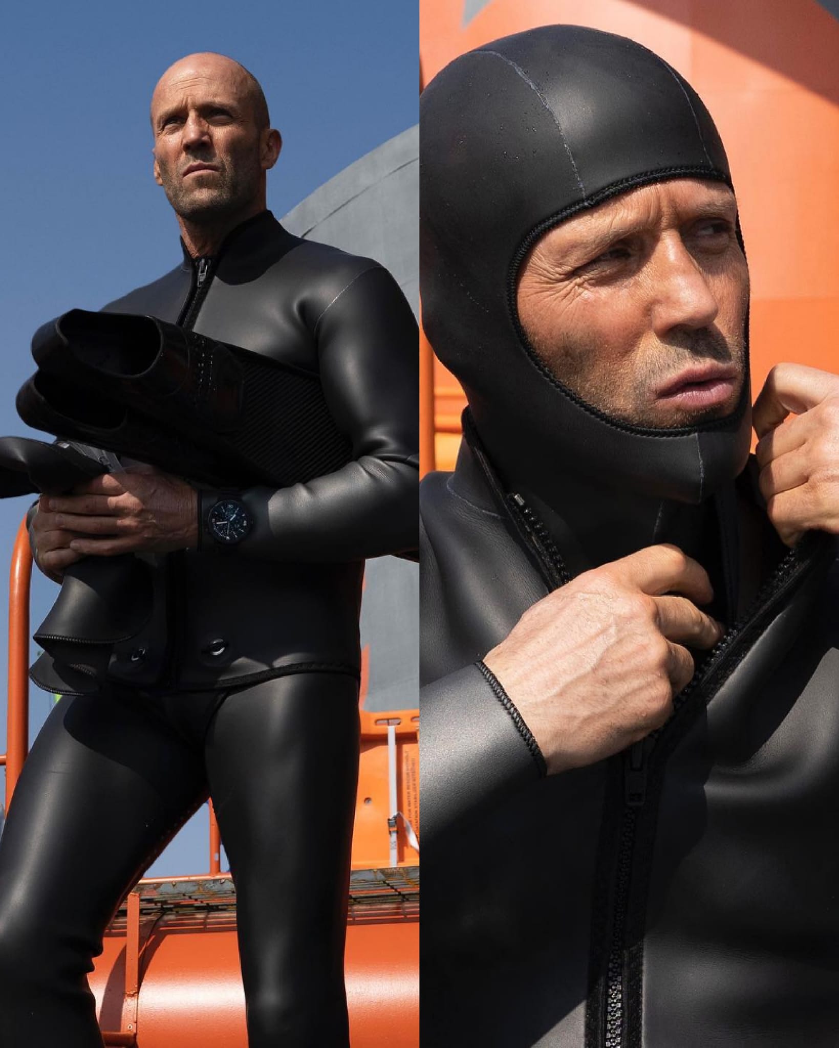 Top - Jason statham as Jonas Taylor in Meg 2: The Trench 🎥🦈 | Facebook
