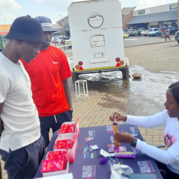 The Mpumalanga team held a condom... - Soul City Institute