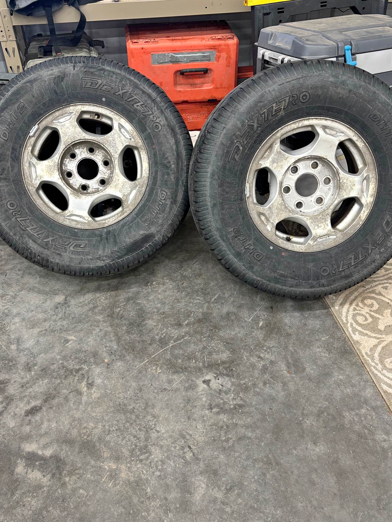 (2) Chevy rims & tires 6x5.5. - Car Wheels, Tires & Parts - McGregor ...