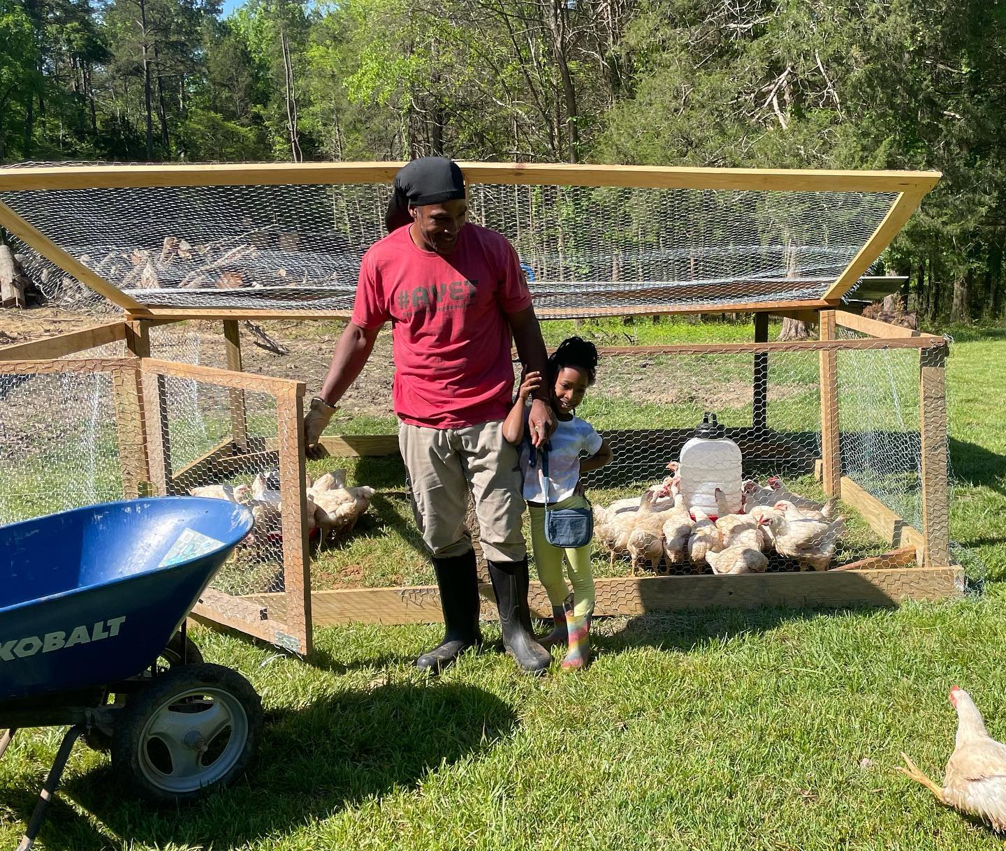 Look what we finished building! Our... - Deep Roots CPS Farm
