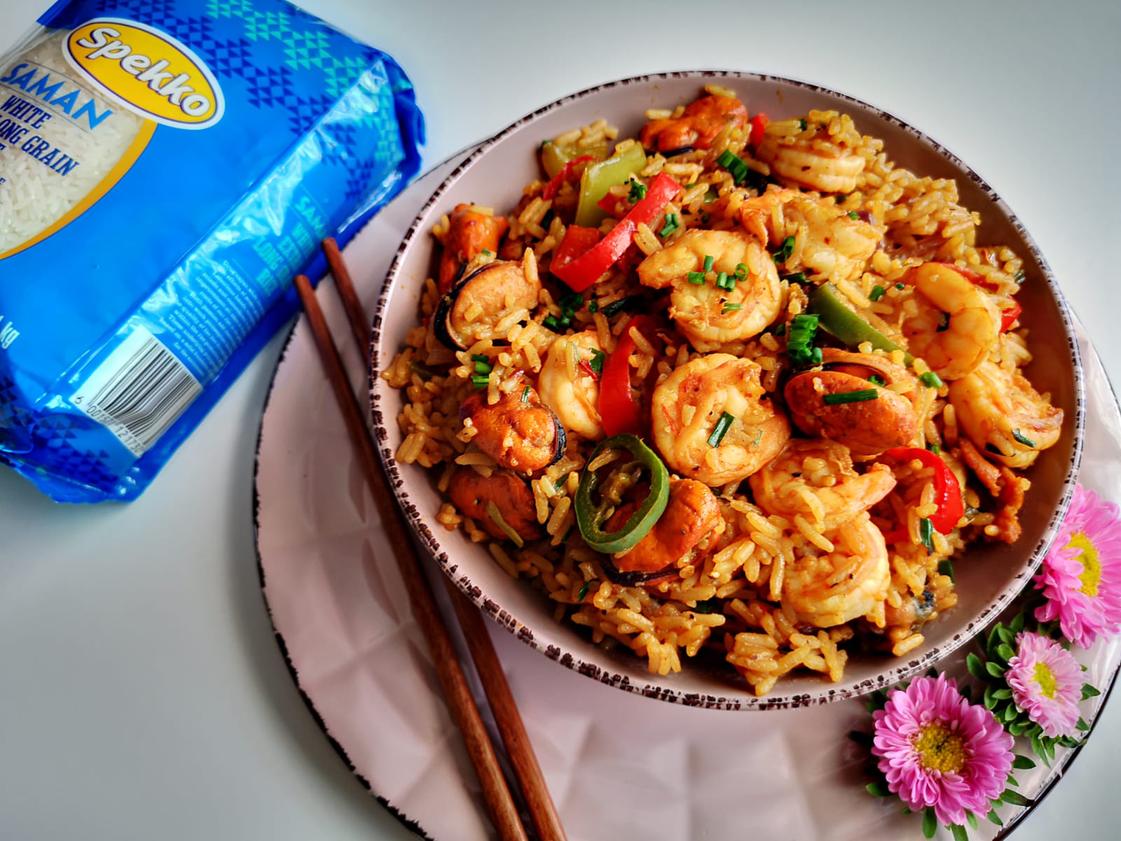 Recipe: Seafood Asian Style Rice The... - Fatima Sydow Cooks | Facebook