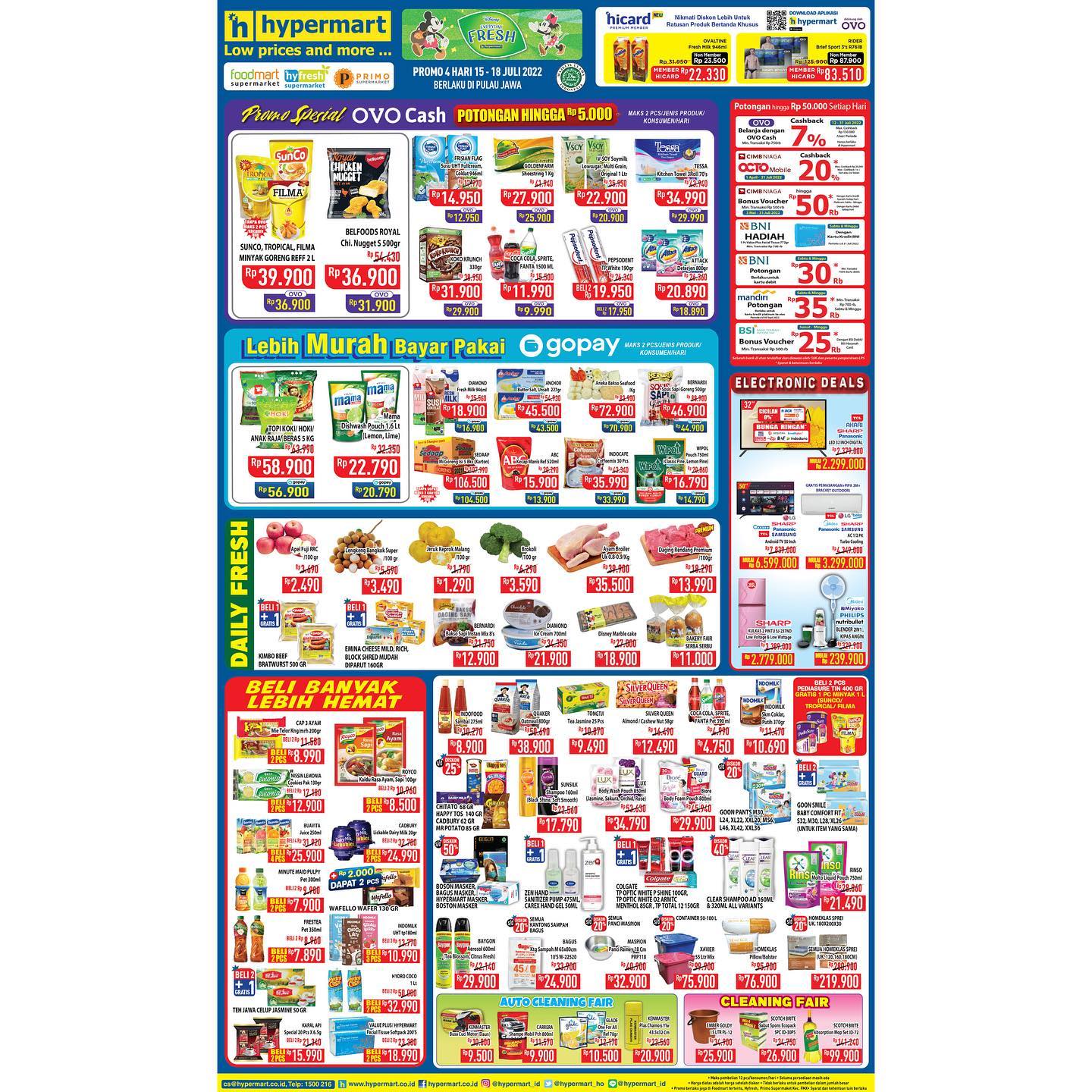 Hypermart - Yuk di list belanjaan kamu buat minggu ini...