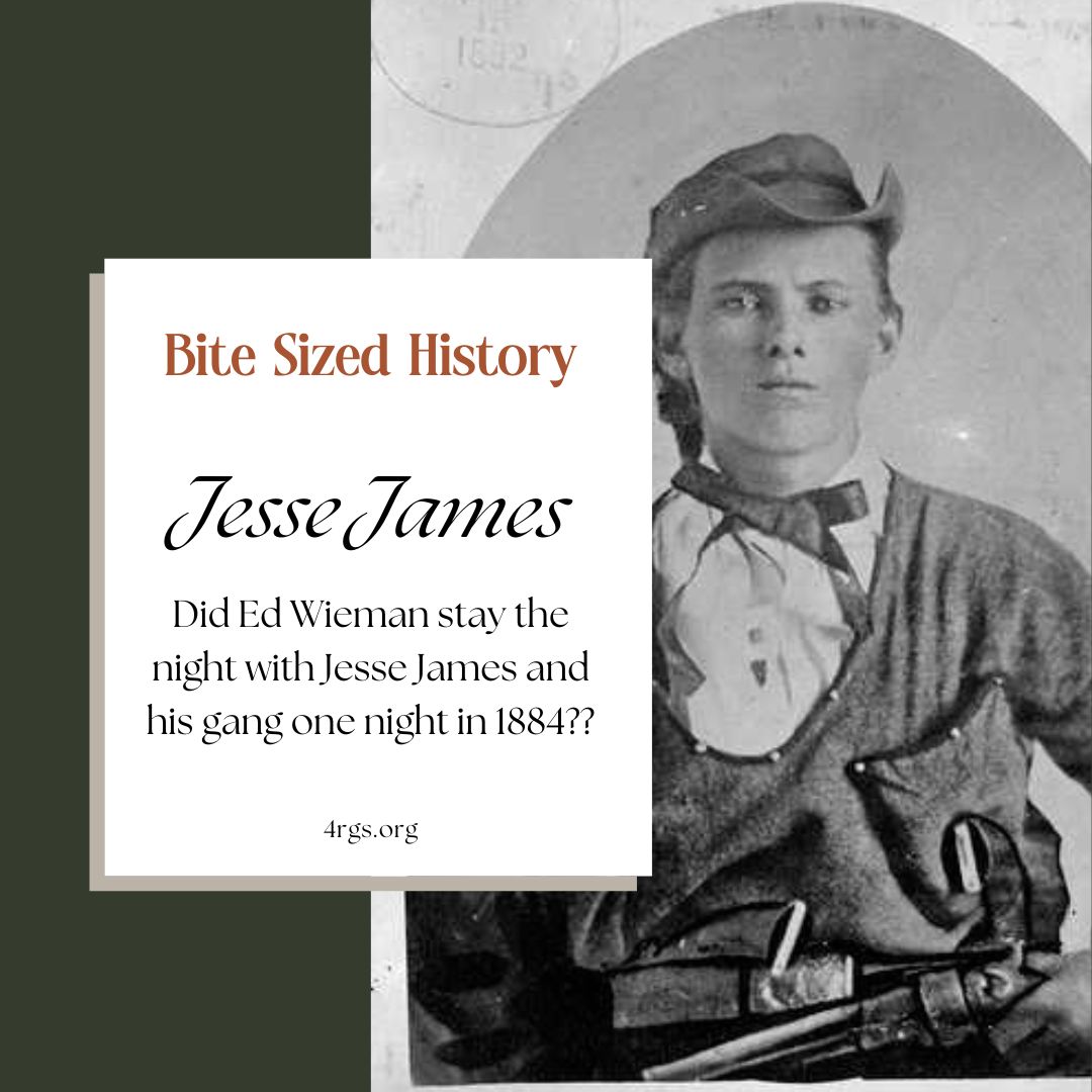 Did Ed Wieman meet Jesse... - Four Rivers Genealogy Society