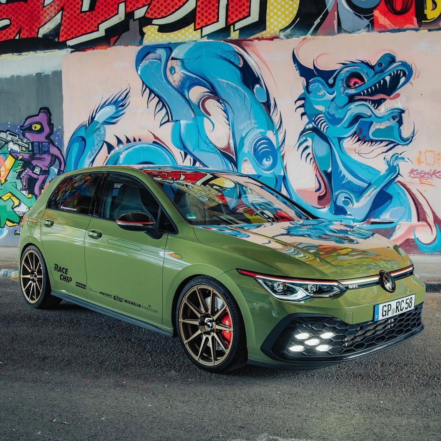 ⏱️ 100-200 kph acceleration - VW Golf 8.5 GTI 195kW tuned with 