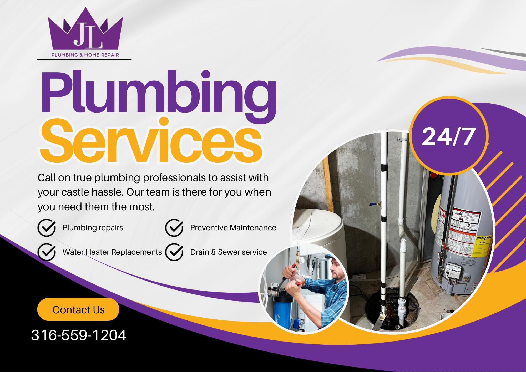 JL Plumbing & Home Repair | Wichita KS