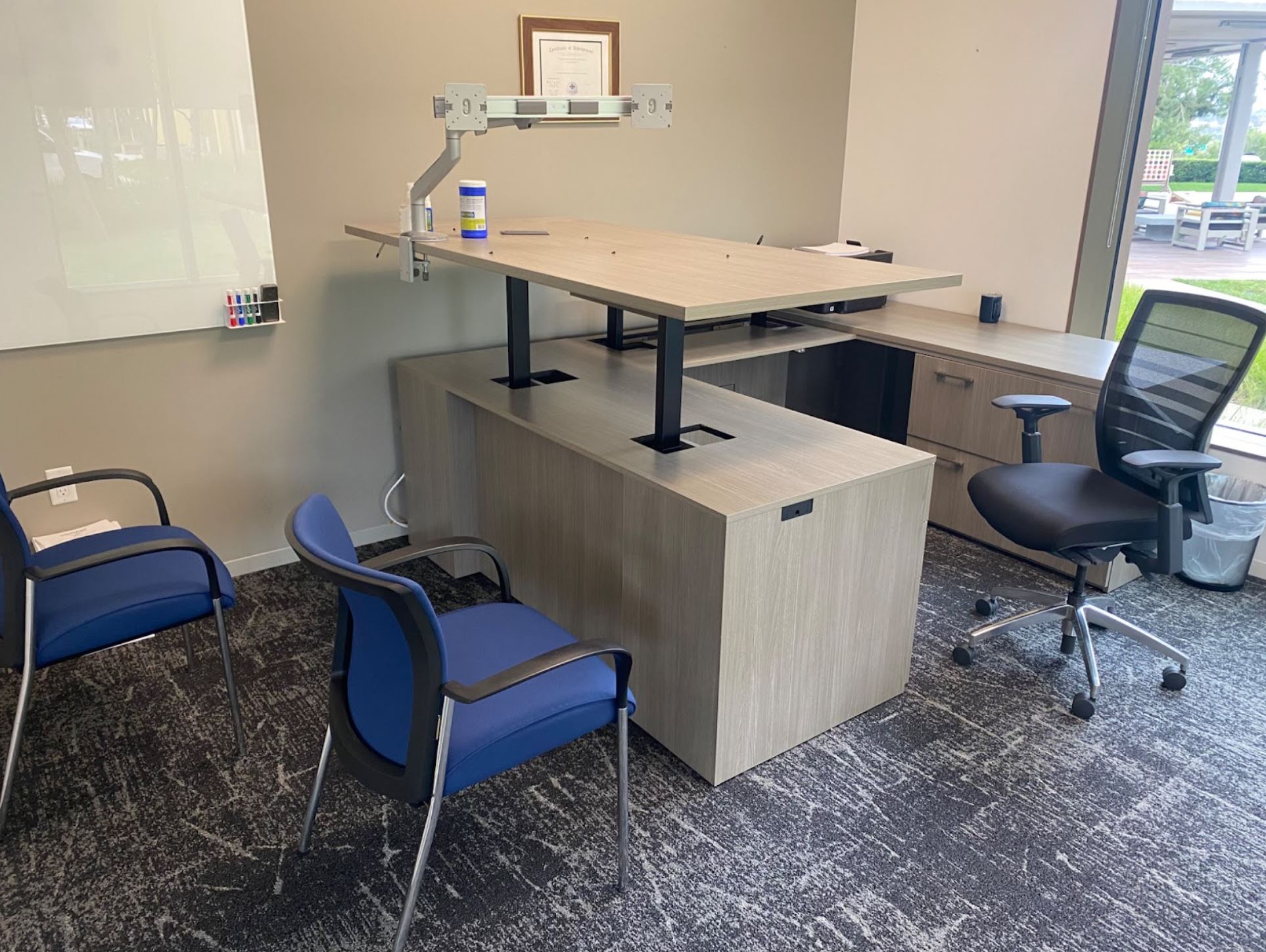 First - Allsteel 6' x 6' x 66