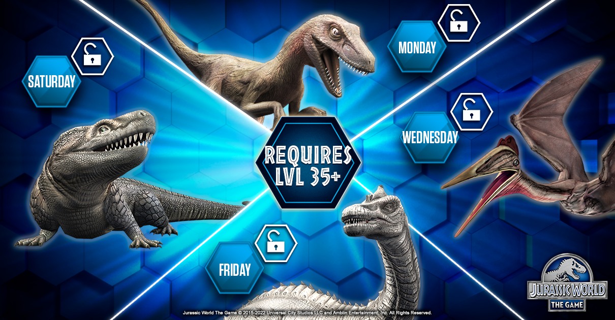 A Rare Unlock Week is upon us!... - Jurassic World: The Game | Facebook