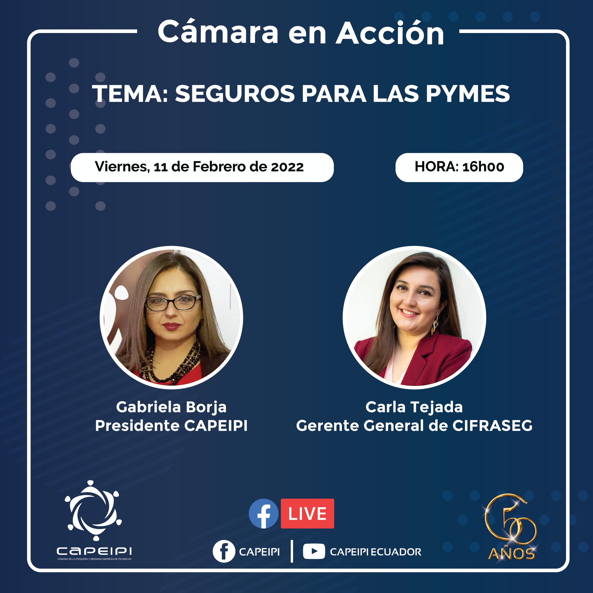 CAPEIPI - 🎥 CÁMARA EN ACCIÓN ️ Nos acompañarán: 🙋... | Facebook