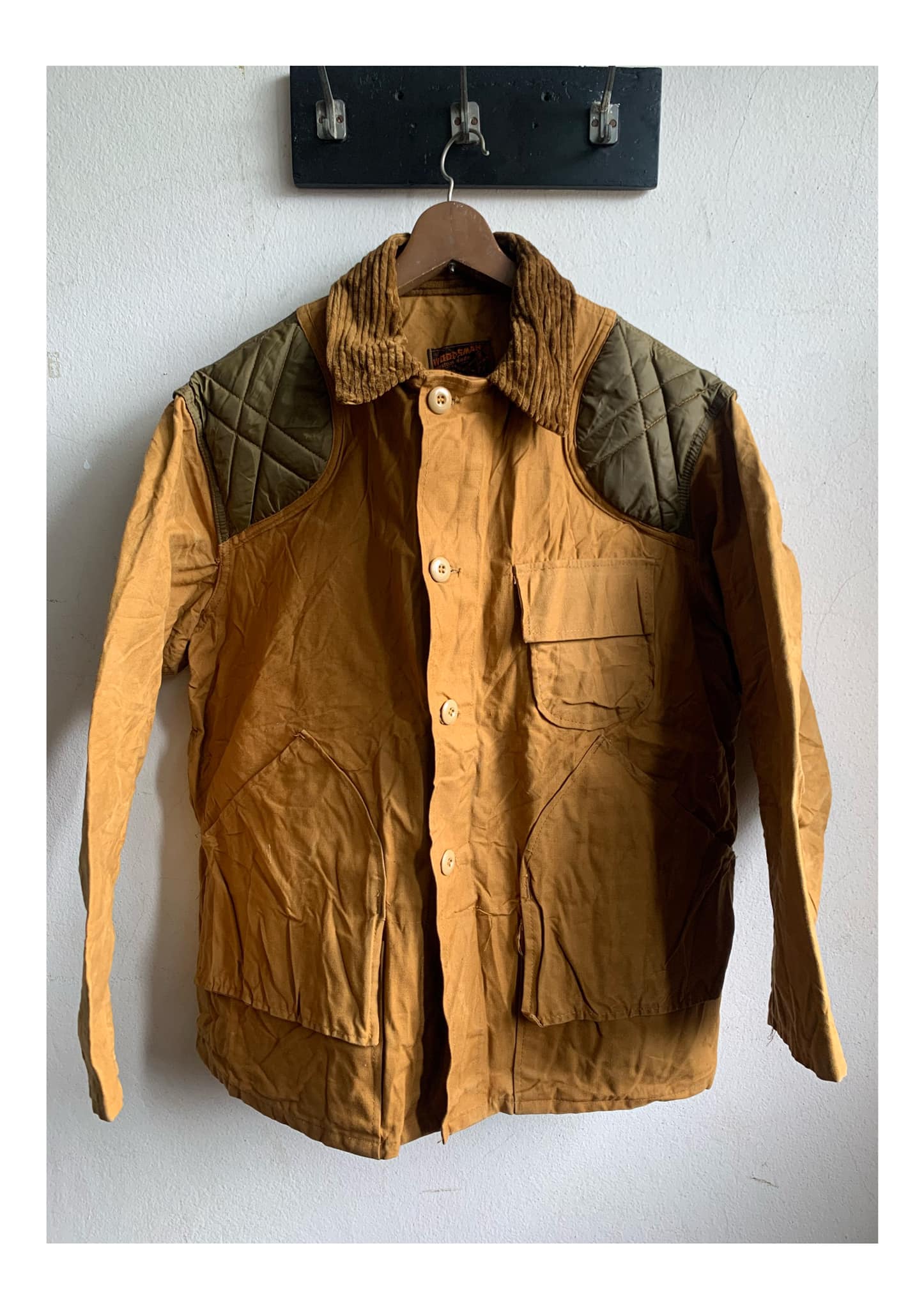 Super 1980's Chevignon Hunting Jacket… Made up of an interesting