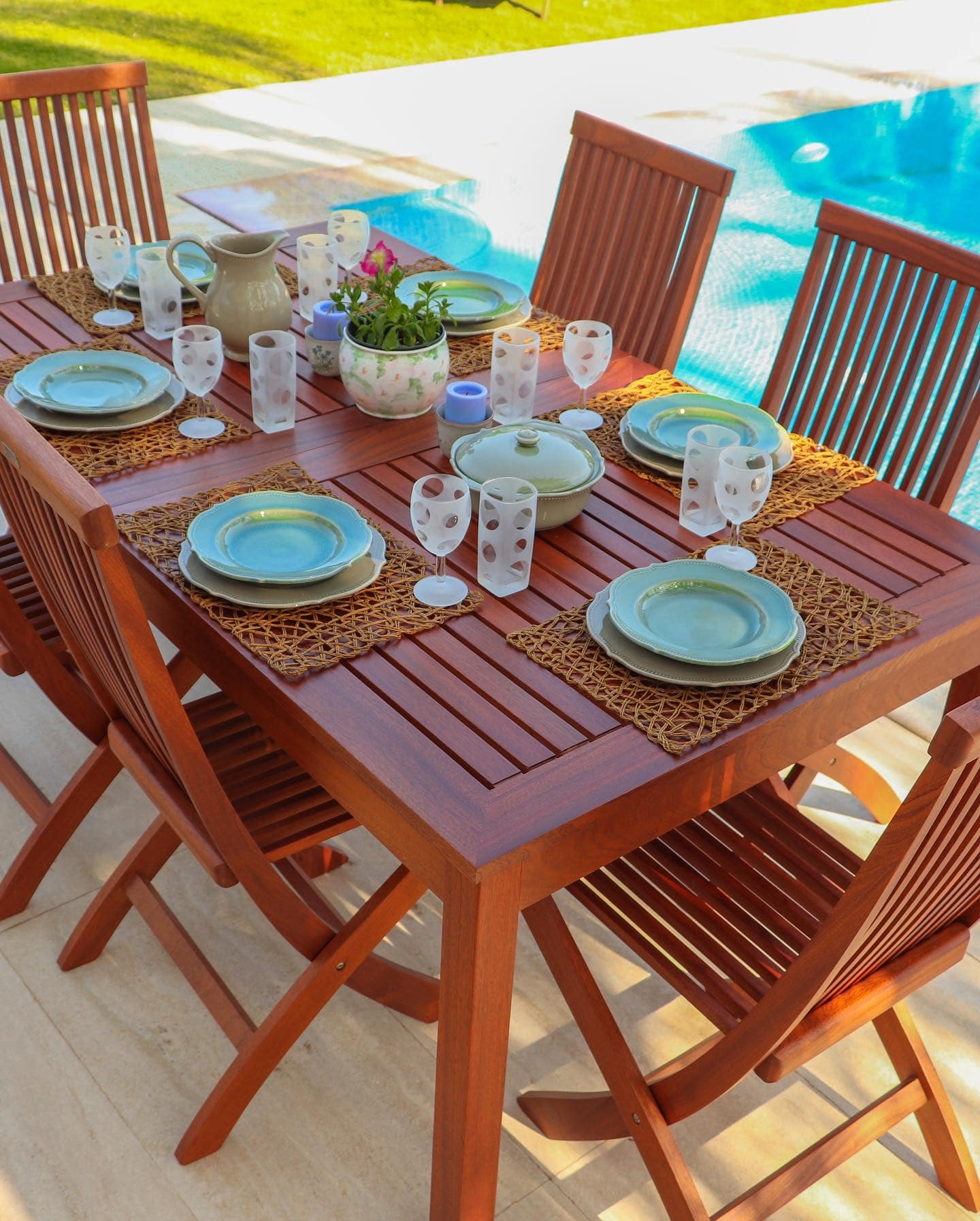 Butchart - Découvrez notre table de jardin extensible...