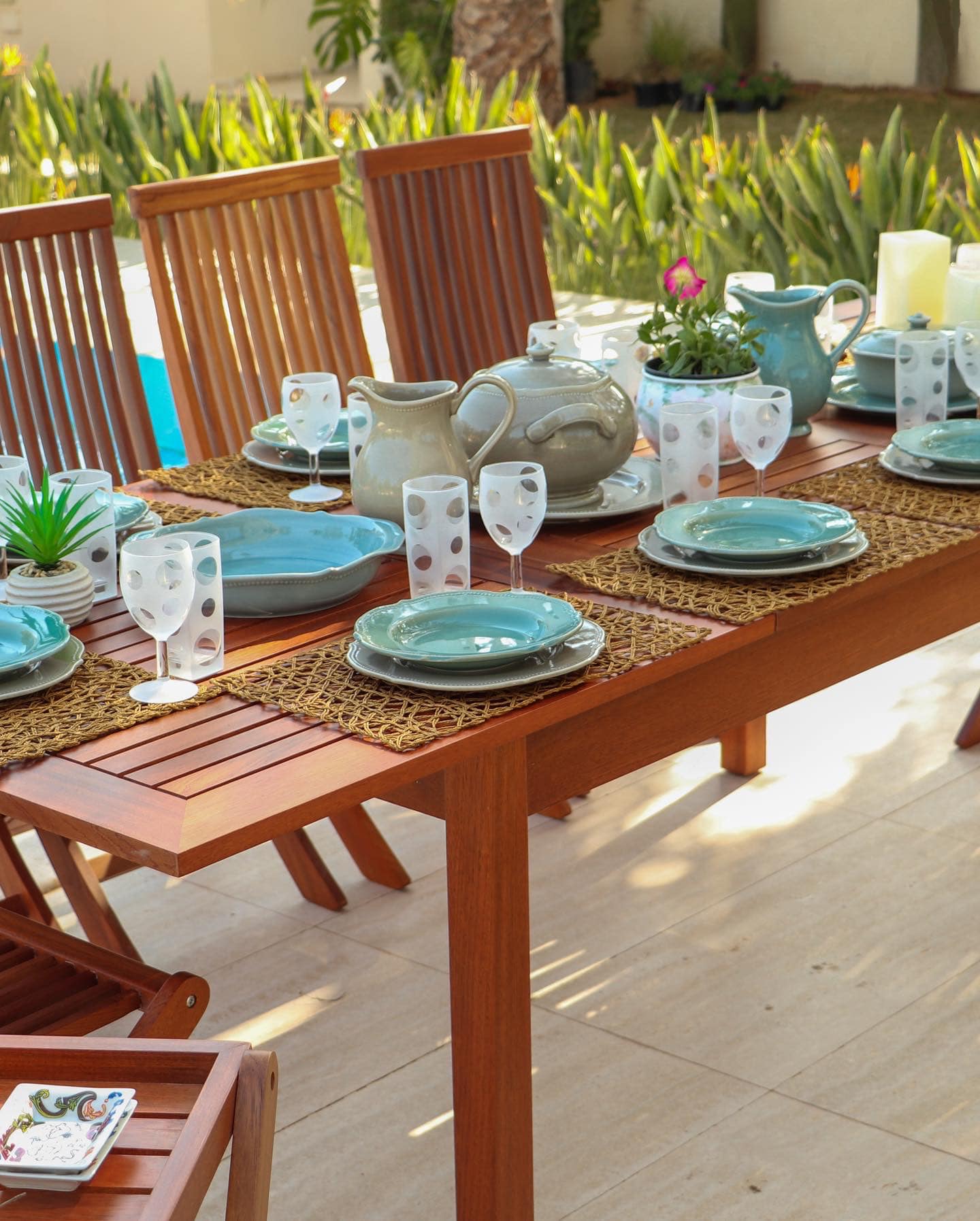 Butchart - Découvrez notre table de jardin extensible...