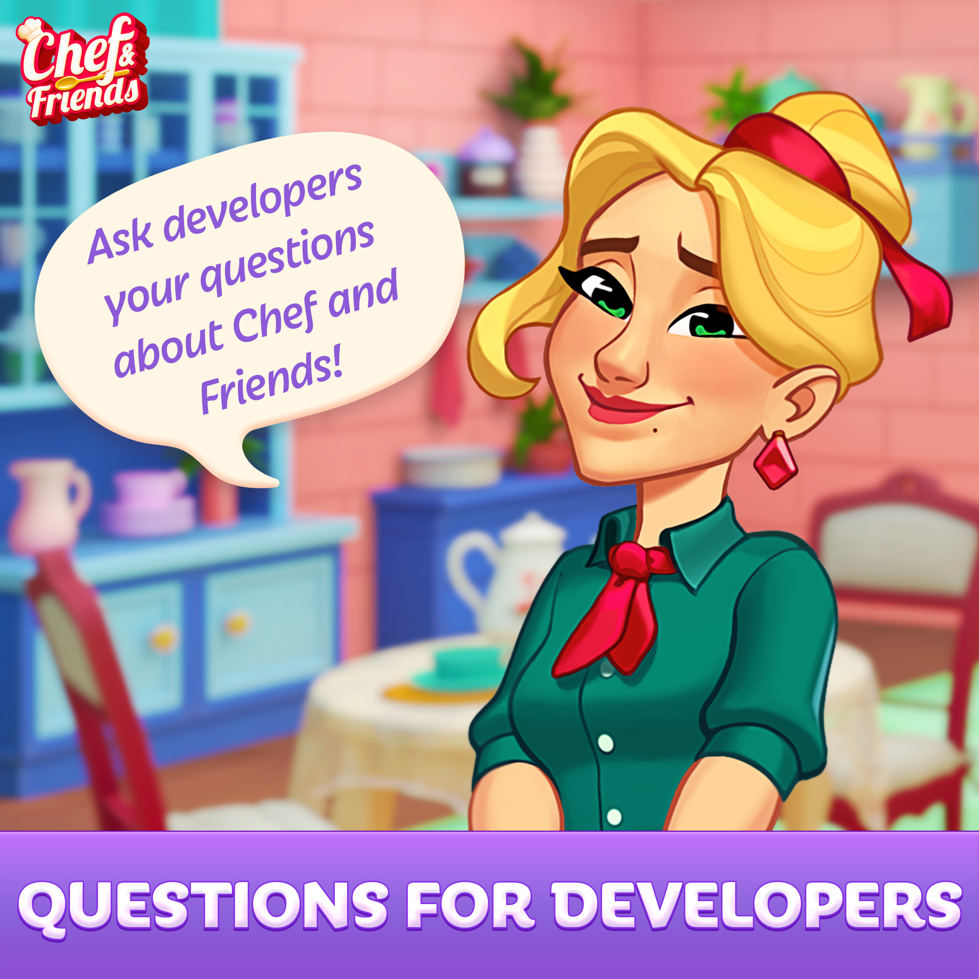 Chef & Friends - 🌟 The reception of questions for the developers is ...