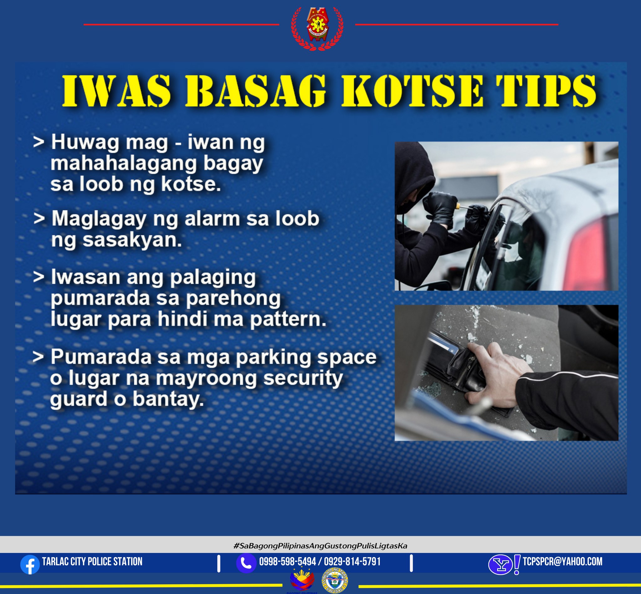 Tarlac - IWAS BASAG KOTSE TIPS LIGTAS UNDAS 2024 # ...