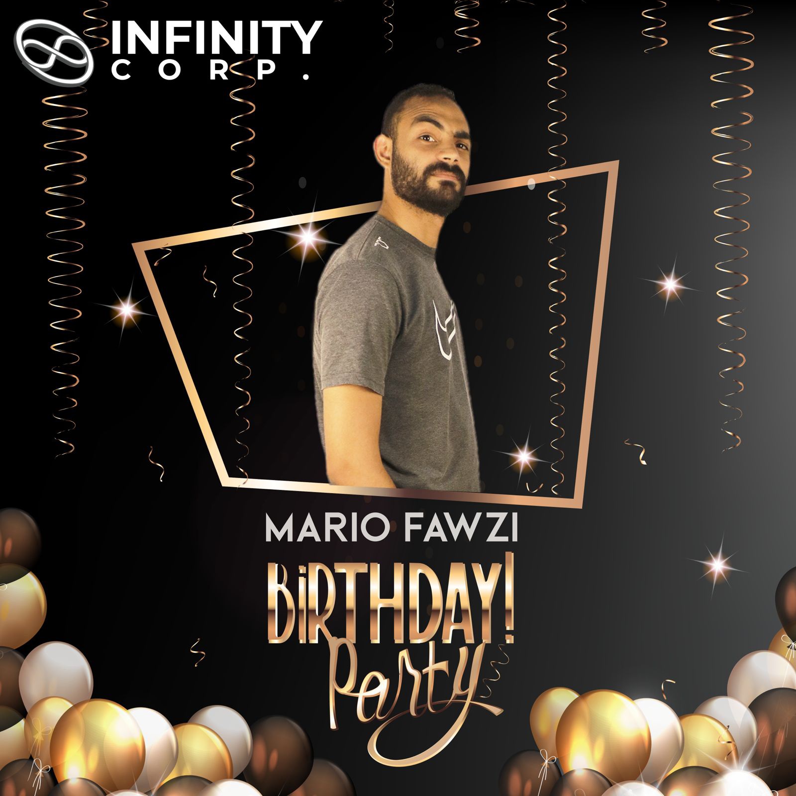 Infinity Corp - Happy birthday 🎈 Infinity Corp wishes you...