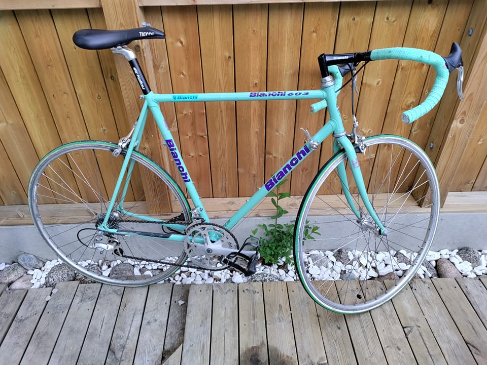 Bianchi Gold Race 600, Checked, Polished and ready to go after