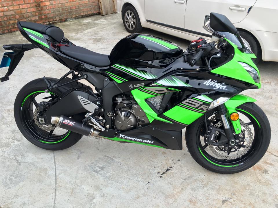 AG SUPERBIKE 2 DEALER SC PROJECT JOHOR KAWASAKI ZX-636R SC PROJECT