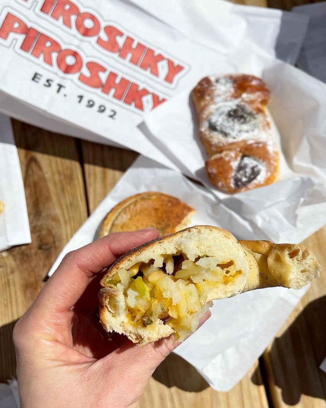 Summer hours are here! ☀️ Piroshky Piroshky Bakery is now open