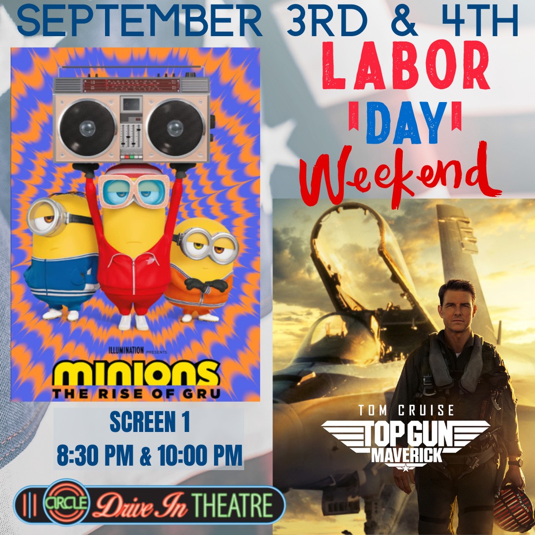 Circle Drive-In - 🇺🇸 WEEKEND DOUBLE FEATURE MOVIES... | Facebook