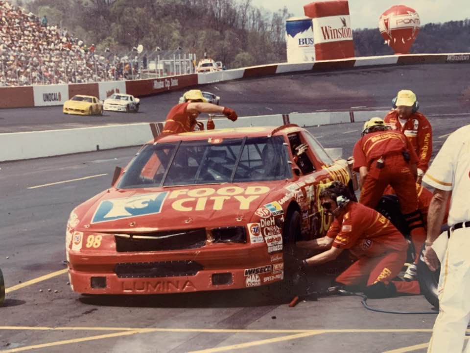 On this day in 1991, Rusty Wallace won the Valleydale Meats 500 at