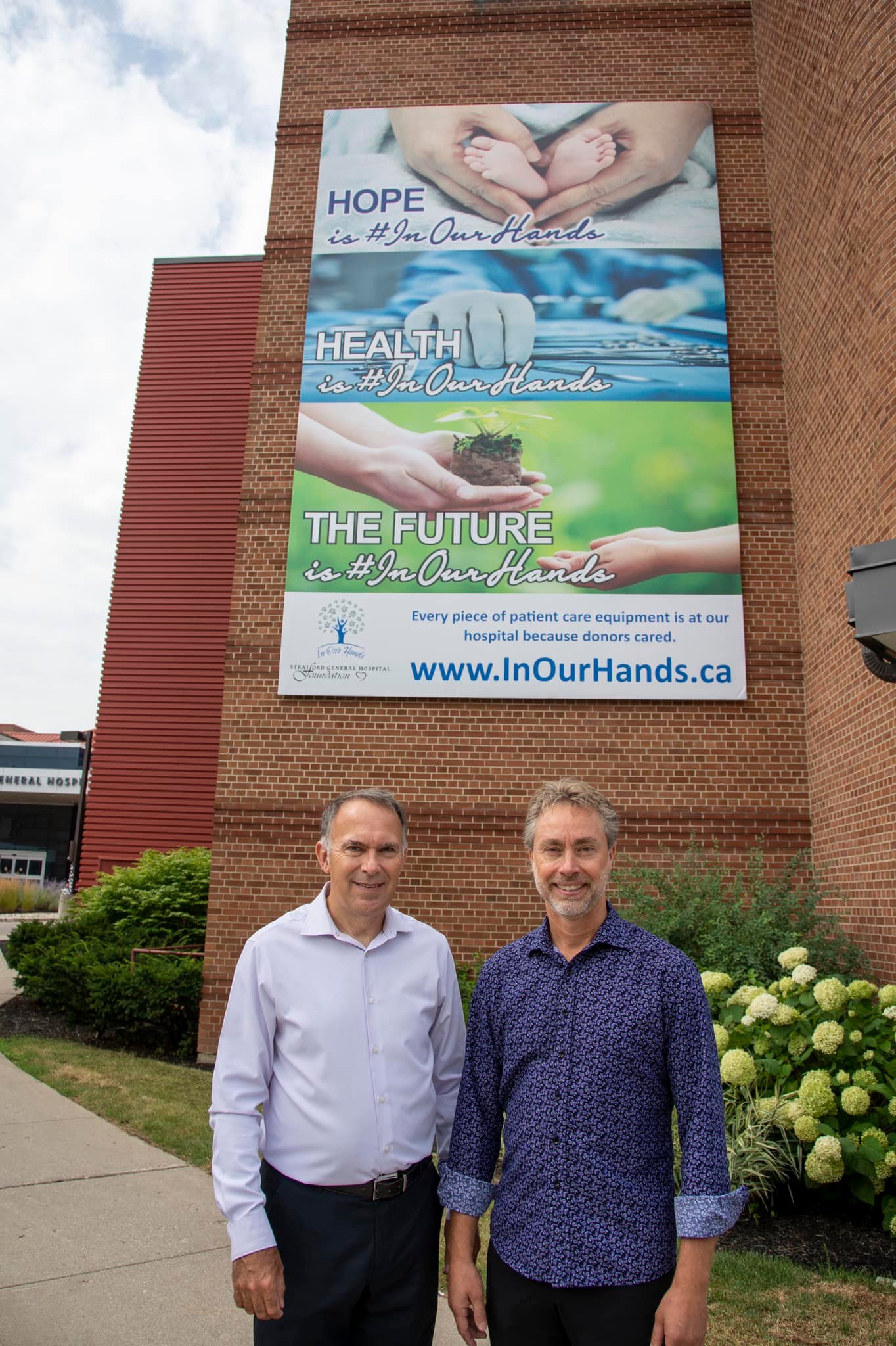 Stratford - #InOurHands Campaign co-chairs: Paul Roulston and Rick Orr ...