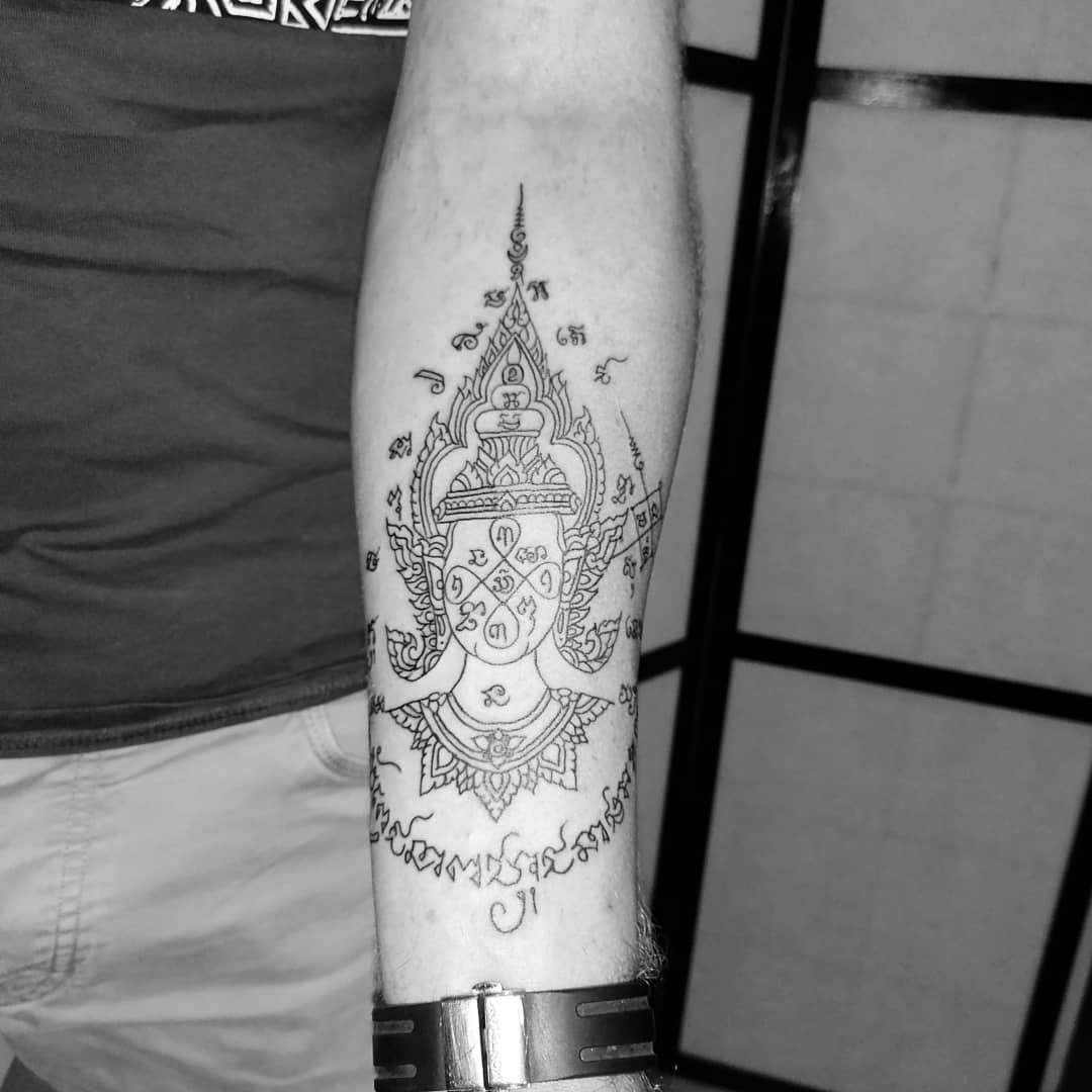 Tatouage Sak Yant Paris Jeremy