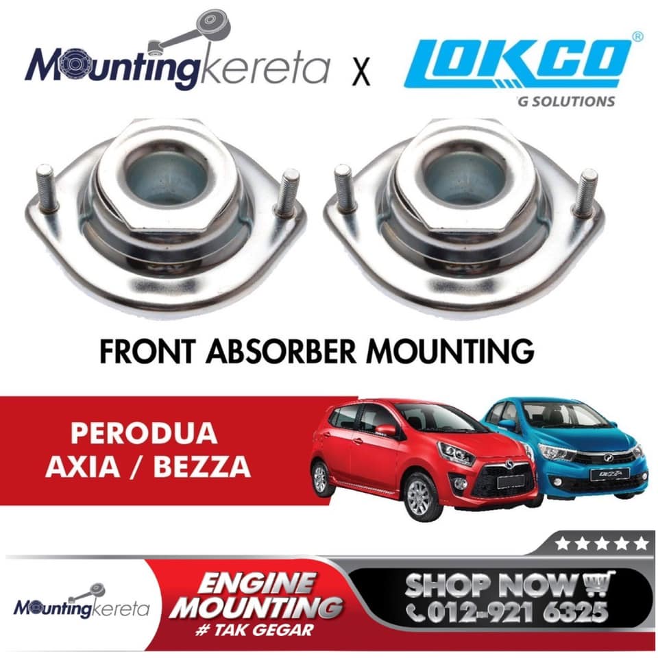 Mounting Kereta Proton Perodua Adakah Absorber Mounting Rosak Badan Kenderaan Terlalu Merudum Ke Depan Semasa Membrek Kereta Berganjak Apabila Menempuh Angin Lintang Stereng Ada Gegar Bunyi