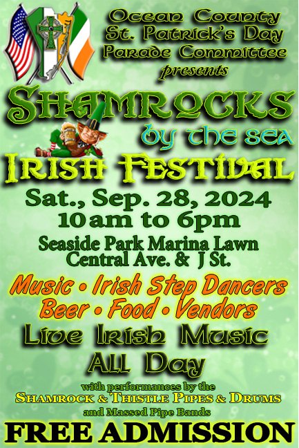 Shamrocks by the Sea Irish Festival