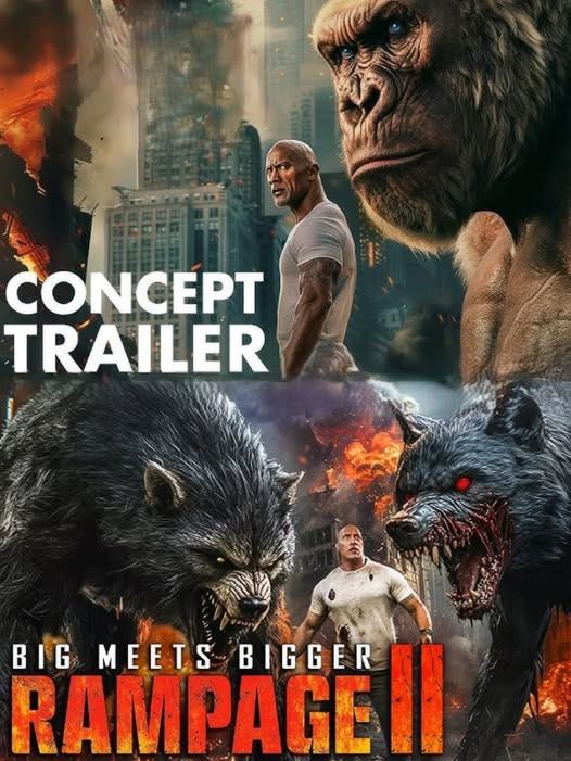 Exciting - 🎬 RAMPAGE 2 (2025) 🦍 Action, Sci-Fi, and Monster Thriller ...