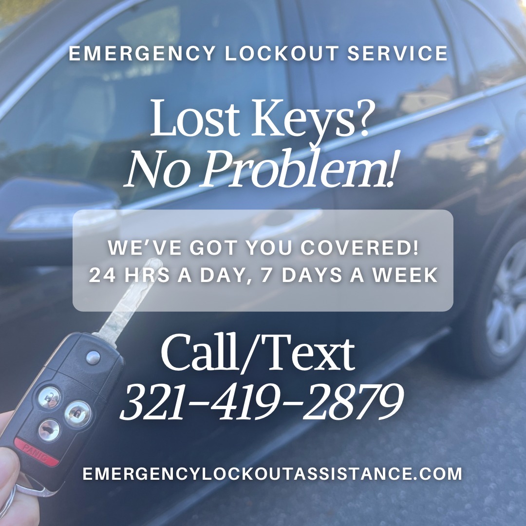 Lost your keys? No problem!... - Emergency Lockout Service
