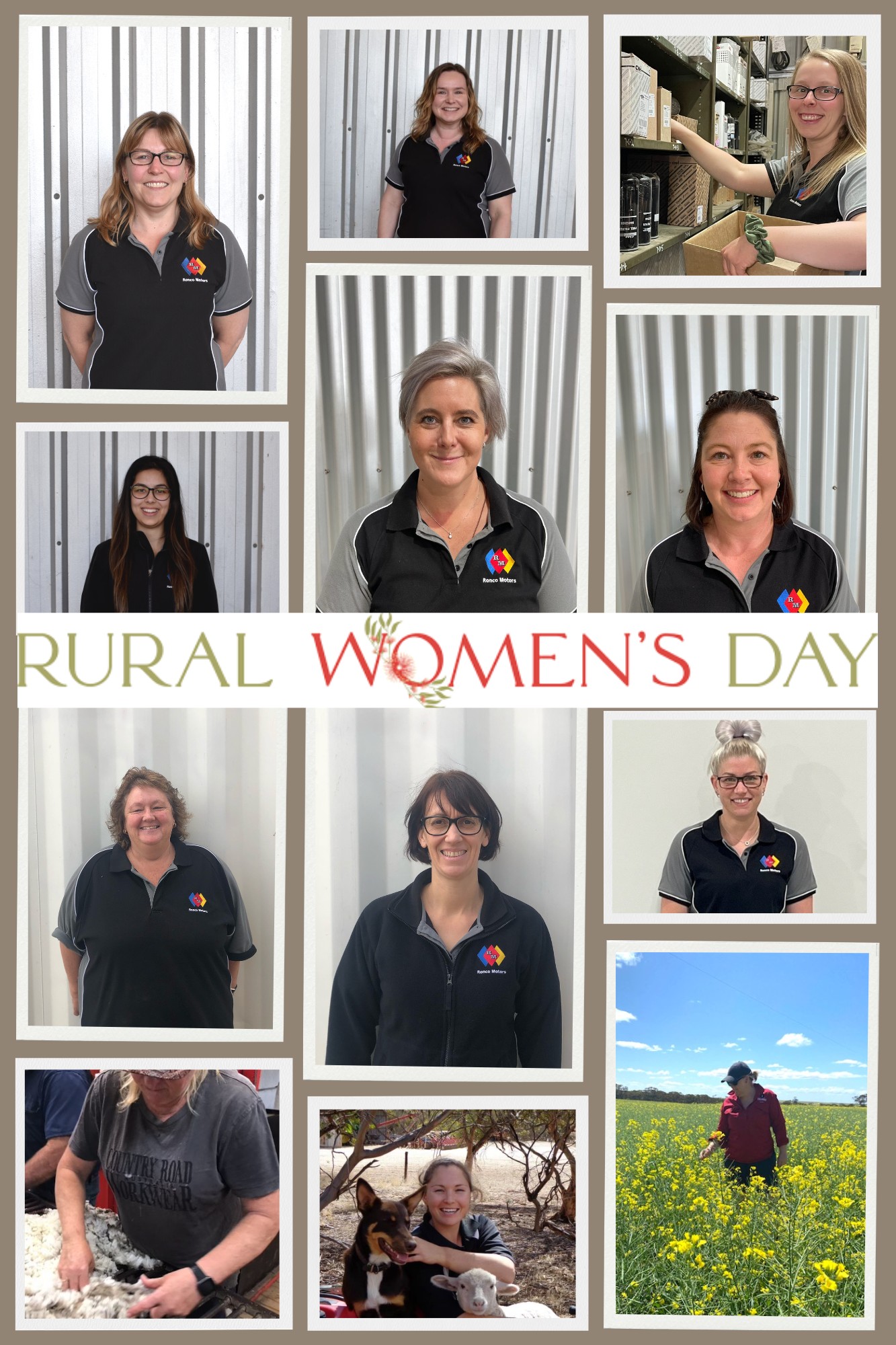 Ronco - International Day of Rural Women - Celebrating the wonderful ...