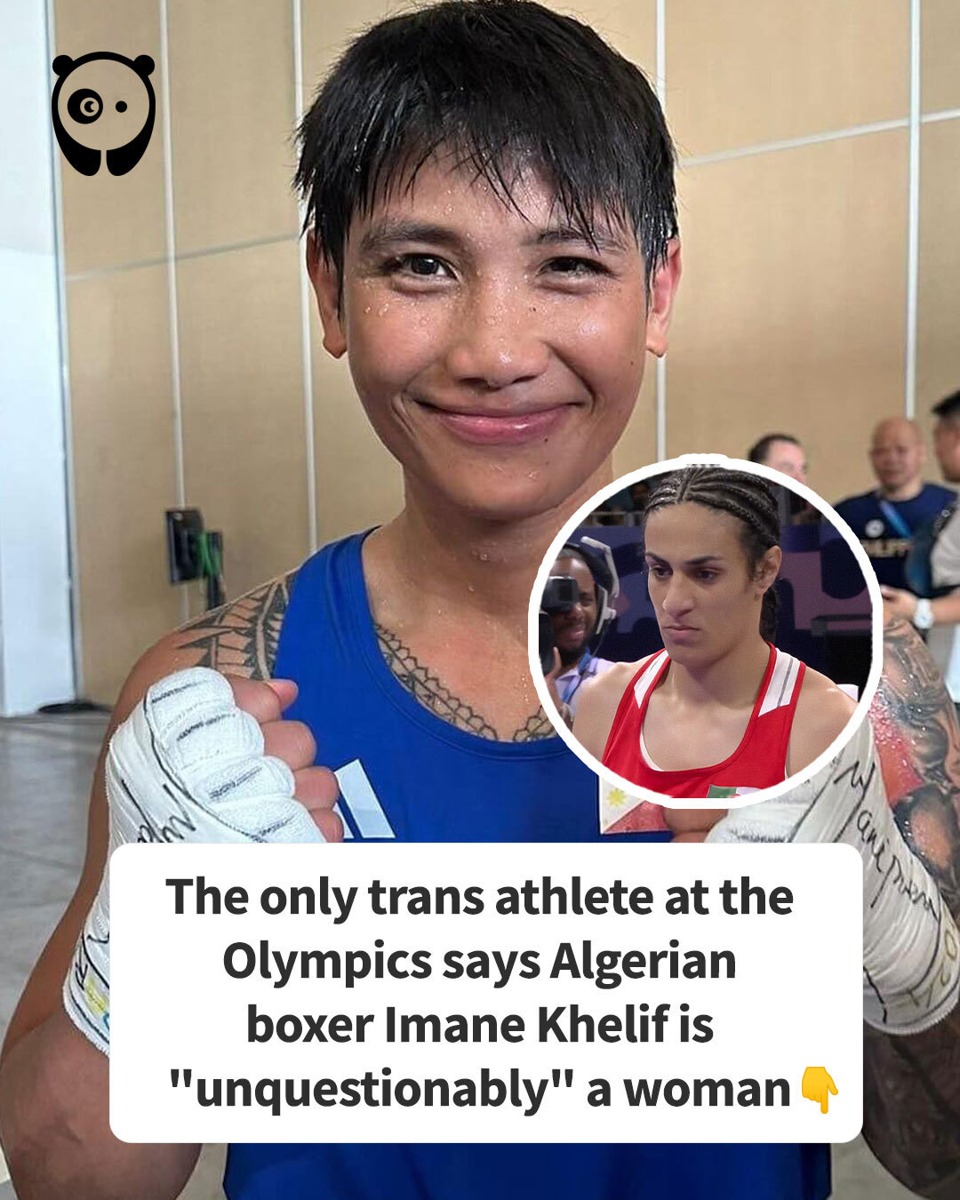 The Humor Train - The only trans athlete at the Olympics...
