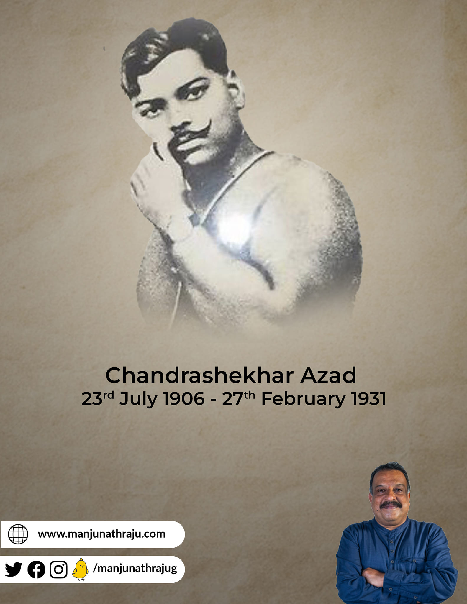 Manjunath Raju - Remembering the revolutionary freedom... | Facebook