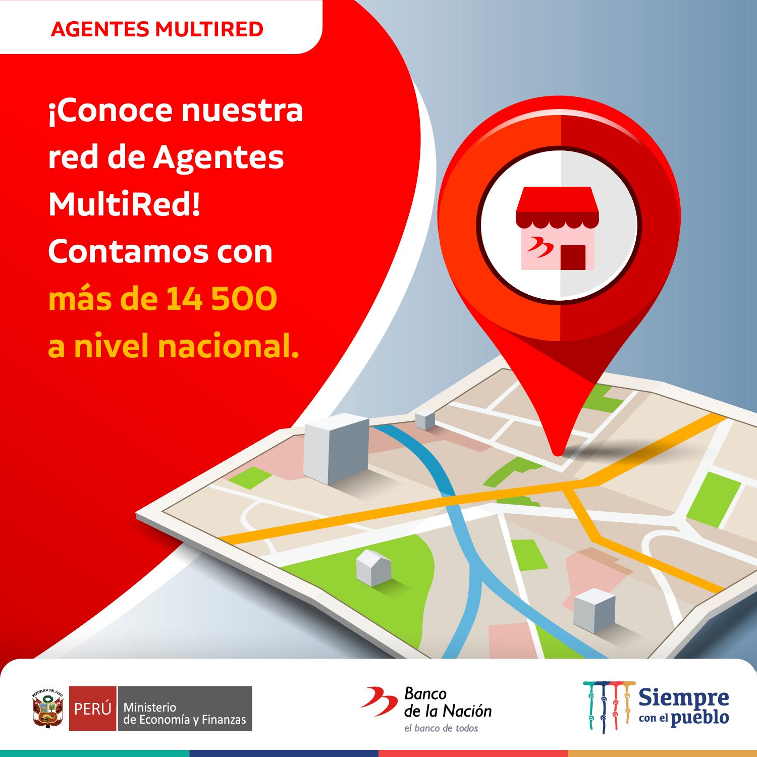 🏠 Agentes MultiRed 🙌 Realiza tus... - Banco de la Nación