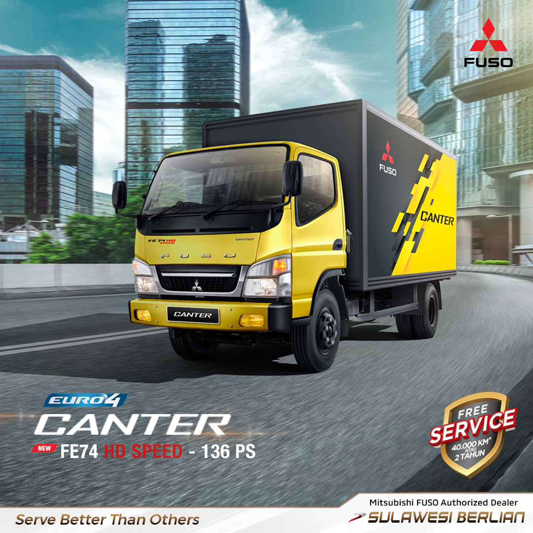 Mitsubishi FUSO Canter FE74... - Mitsubishi Sulawesi Berlian | Facebook
