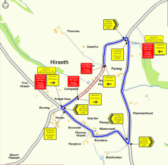 A request has been received for the temporary road closure of the C3205 ...