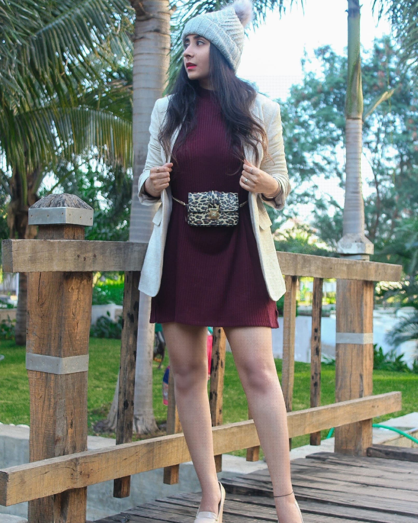 hina khan winter dress aces this cool fashion wear like a diva Size:3.0 UK | 6.0 US W bottoms-types Shirees A-Line Chiffon Floral