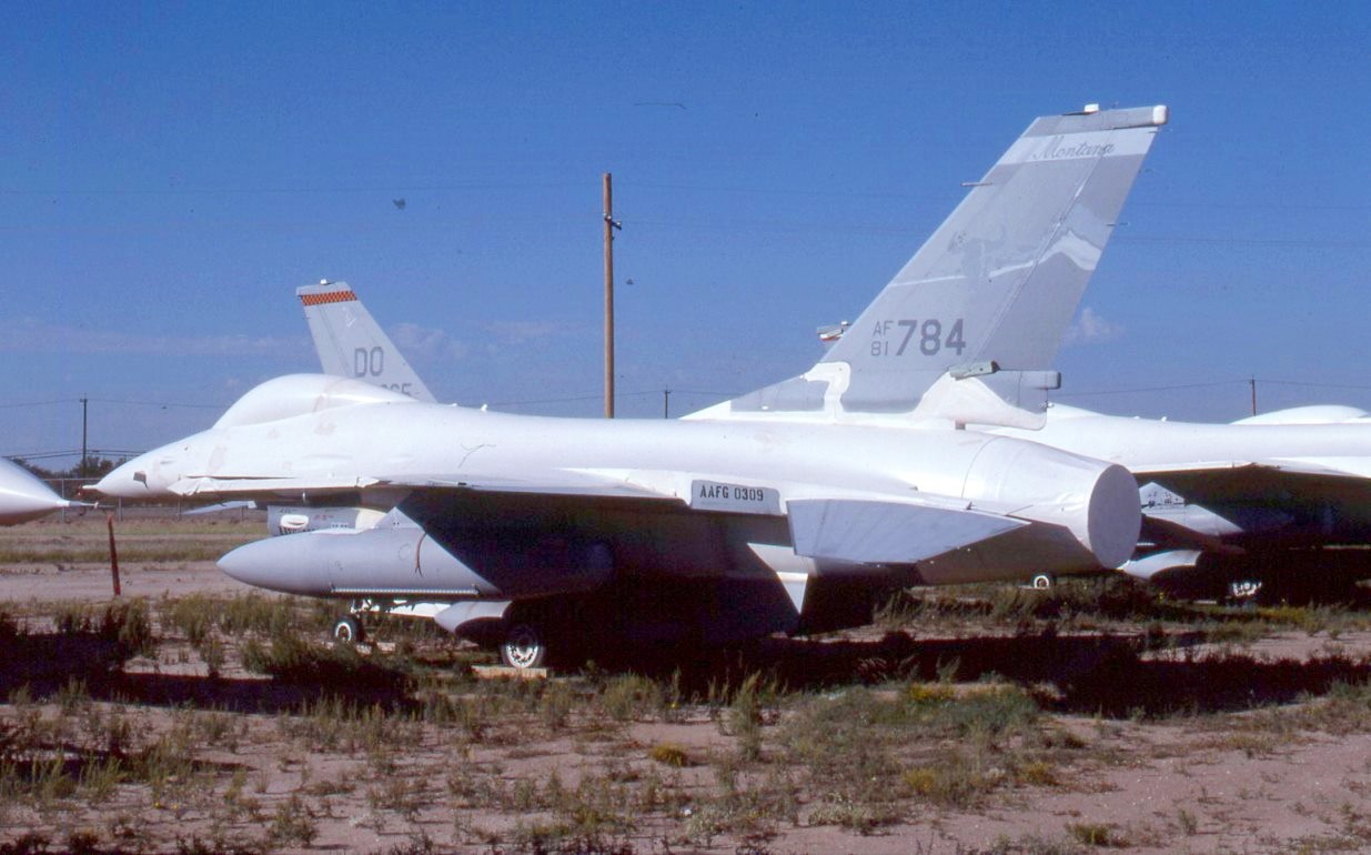 General Dynamics NF-16A AFTI (Please note: This aircraft is in