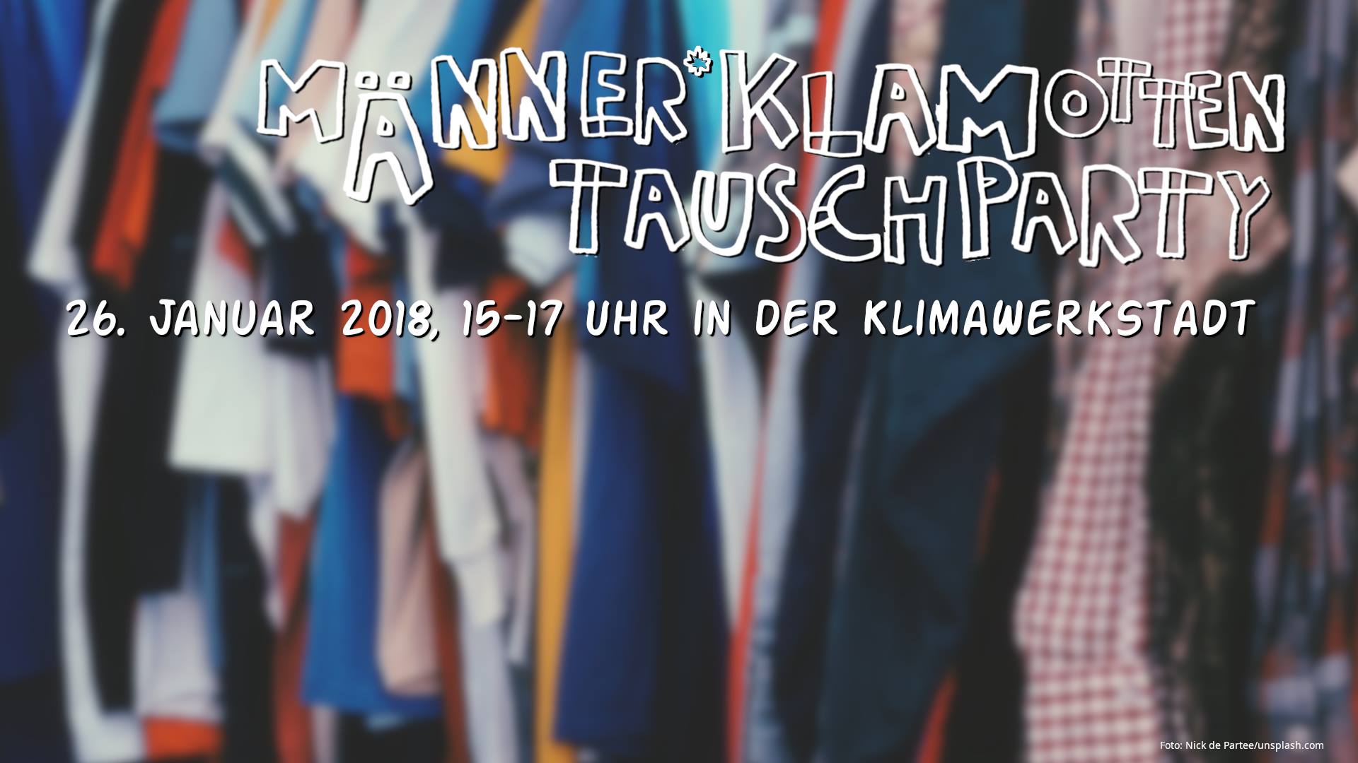 Männer*Klamottentauschparty